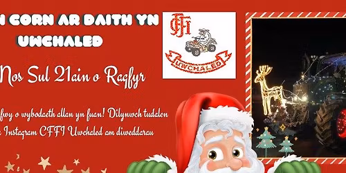 Si\u00f4n Corn ar daith yn Uwchaled