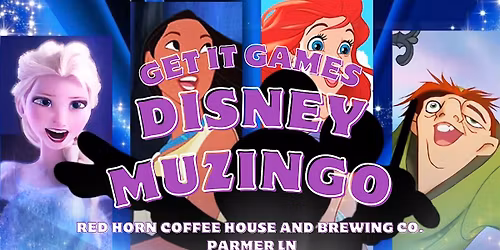 Disney Muzingo (Music + Bingo)