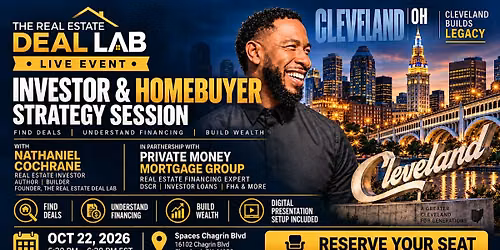 Real Estate Deal Lab Investor & Buyer Strategy Session Cleveland, OH