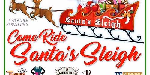 Santa's Sleigh Ride and Holiday Shopping