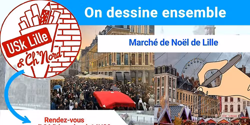 Rdv dessin au March\u00e9 de No\u00ebl de Lille