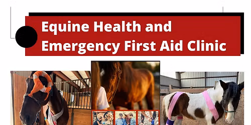 Equine Health and Emergency First Aid Clinic - Sedalia, CO