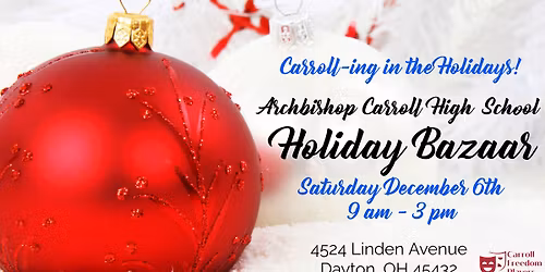 Holiday Bazaar - "Carroll-ing in the Holidays"