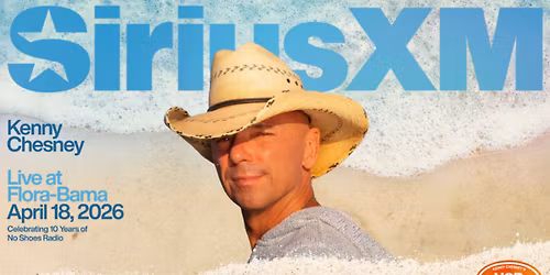 SiriusXM\u2019s Kenny Chesney Live At Flora-Bama 