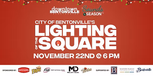 City of Bentonville's Lighting of the Square