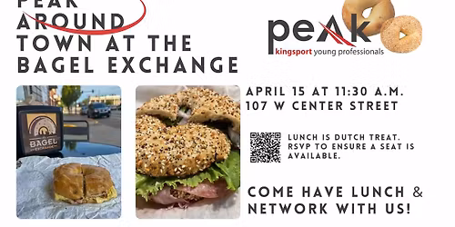 PEAK Around Town at The Bagel Exchange