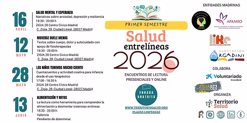 Encuentros de lectura Salud Entrel\u00edneas LOS NI\u00d1OS TENEMOS MUCHO CUENTO