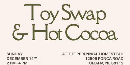 Toy Swap & Hot Cocoa at the Farm Stand