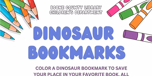 Dinosaur Bookmark