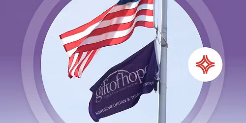 Gift of Hope Flag Raising Ceremony