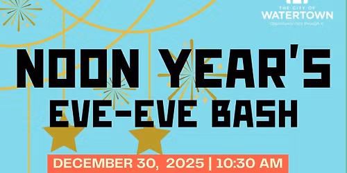 Family Day: Noon Year's Eve-Eve Bash