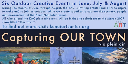 CAPTURING OUR TOWN via Plein Air #4 July 25 @ 12:00 pm - 3:00 pm