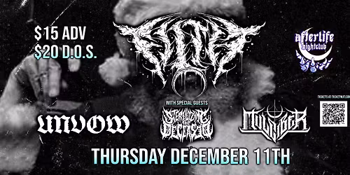 FILTH w\/ UNVOW, Mulciber, and Sterilizing The Deceased | Akron, OH