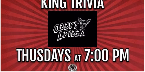 Trivia Night at Ozzy's Apizza