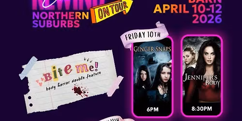 Hobart Horror Society Movie Meetup | Rewind Double Feature | Ginger Snaps & Jennifer's Body