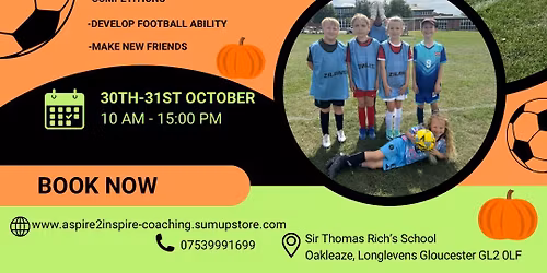 October Football camp\ud83c\udf83\u26bd\ufe0f