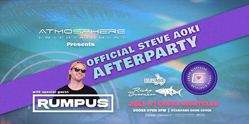 The official STEVE AOKI afterparty feat. RUMPUS