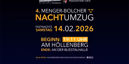 4. Menger-Bolcher Nachtumzug