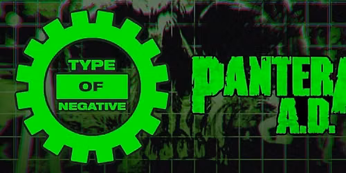 Type Of Negative & Pantera AD - Real Time Live - Chesterfield
