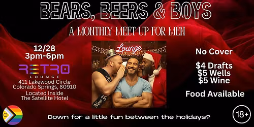Bears, Beers & Boys: A Monthly Meet Up For Queer Men