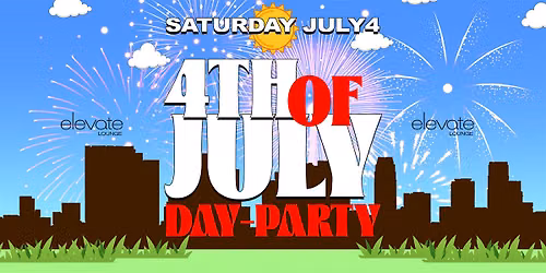 4TH OF JULY DAY PARTY @ ELEVATE LOUNGE DTLA