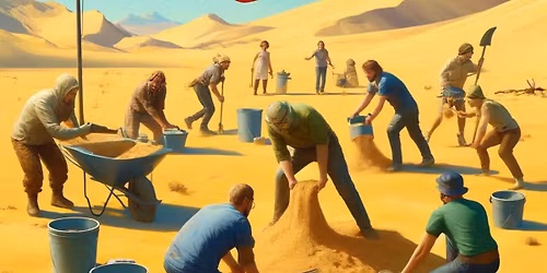 Vra\u010danje pu\u0161\u010davskega peska nazaj v Afriko