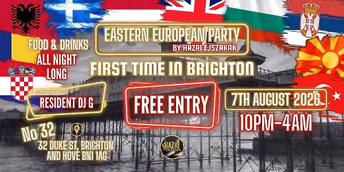 BRIGHTON EASTERN EUROPEAN MEGA PARTY