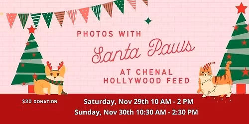 Santa Paws with Rock City Rescue