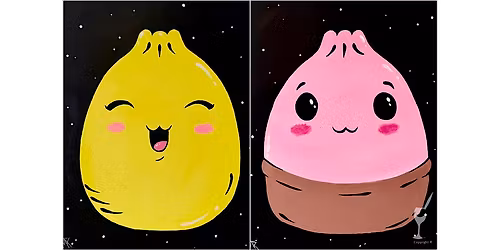 Squishy Dumpling Sweet Charm - Paint and Sip in Houston | Classpop!\u2122