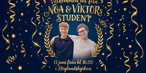 Noa och Viktors student! 