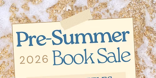 CML Pre-Summer Book Sale