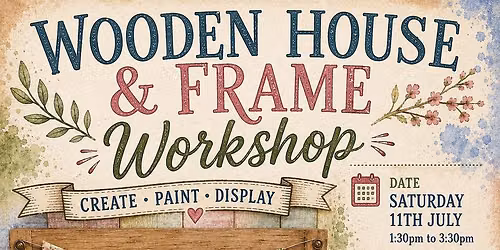 Paint a Wooden House and Frame