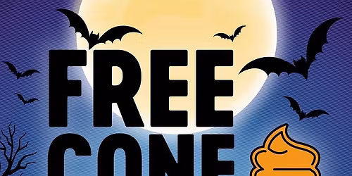 FREE Cone on Halloween!