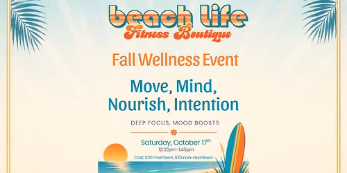 Fall Wellness Event