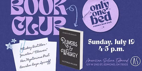July Blame Dani Book Club - Rumors & Whiskey by Victoria Wilder