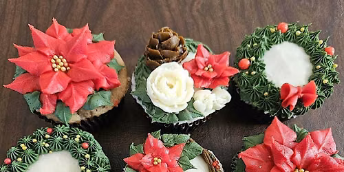 Winter Floral Cupcakes!