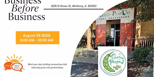 Business before Business - Green Peapod Thai Restaurant
