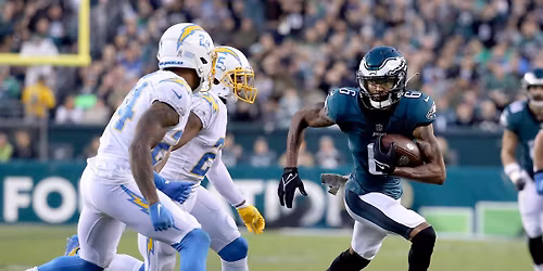 EAGLES vs Chargers @ The Birds Nest on The Deck