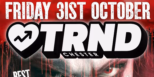 HALLOWEEN FRIDAY 31ST OCT @ ROSIES CHESTER