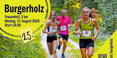 25. Burgerholzlauf 3k