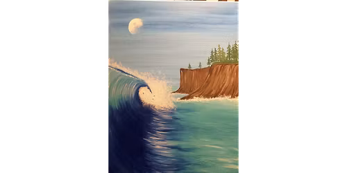 Coastal Waves - Paint and Sip in Phoenix | Classpop!\u2122