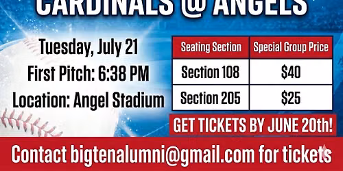 BTC Baseball - Cardinals @ Angels