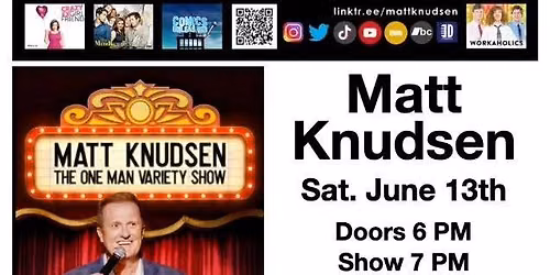 Matt Knudsen Comedy at Mockingbird Theater
