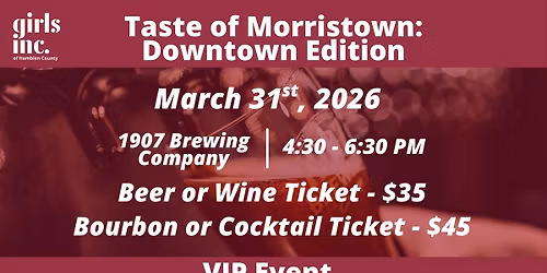 Taste of Morristown 2026: Downtown Edition