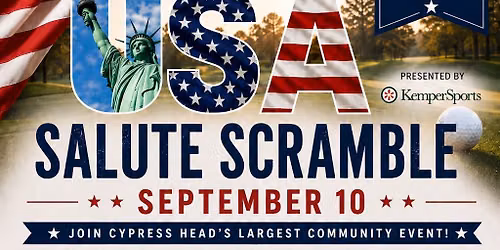 Salute Scramble at Cypress Head Golf Club