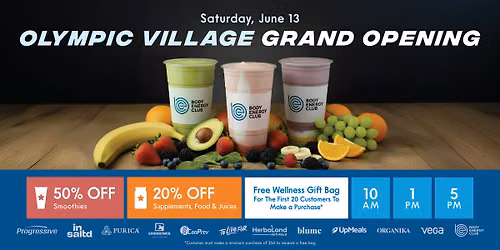 Olymic Village Grand Opening