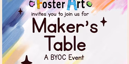 Maker's Table: A Free Event-February 12th