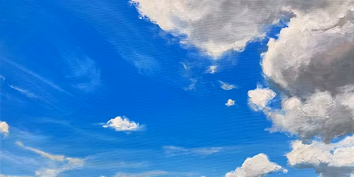 Bright & Breezy Skies in oils or acrylics with David DJ Johnson