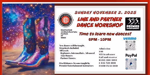 Line and Partner Dance Workshop