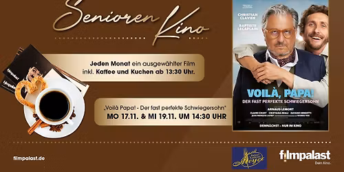 Seniorenkino: Voila Papa! - Der fast perfekte Schwiegersohn